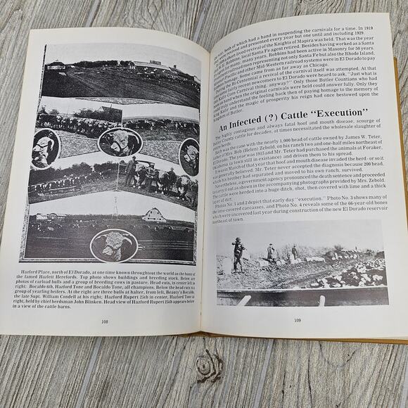 Vintage True Tales Kingdom of Butler Klintworth 1981 Kansas History Hardcover Bo - Picture 10 of 11